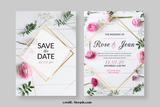 download desain undangan pernikahan photoshop gratis